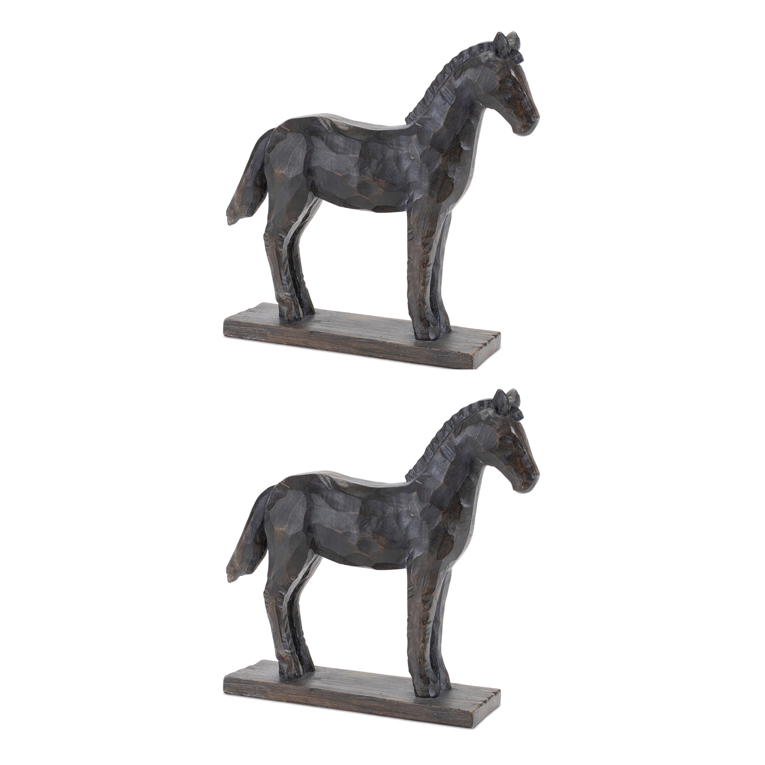 Standing Horse with Base (Set of 2) - Image 3