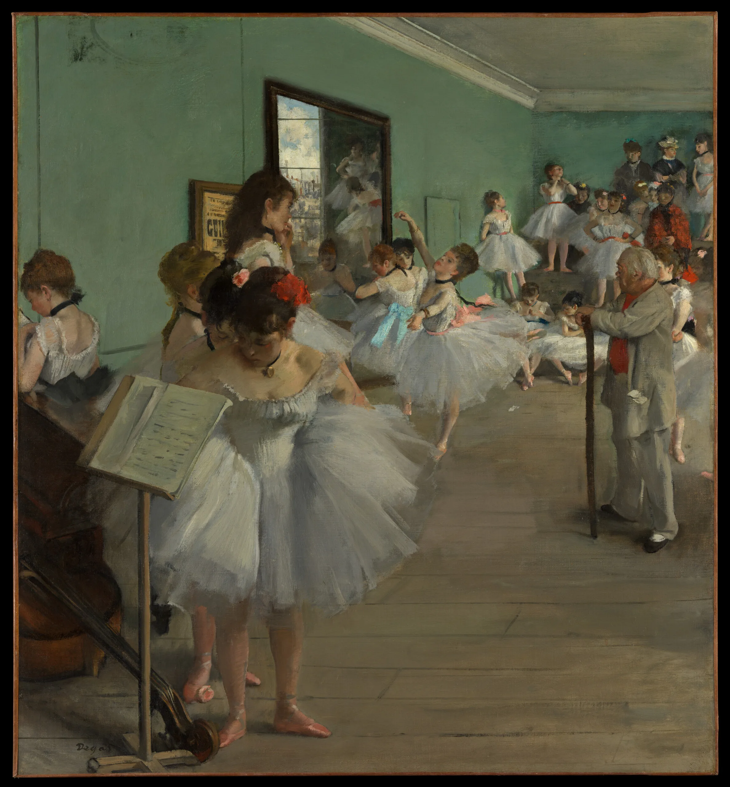 Edgar Degas - The Dance Class - Image 2