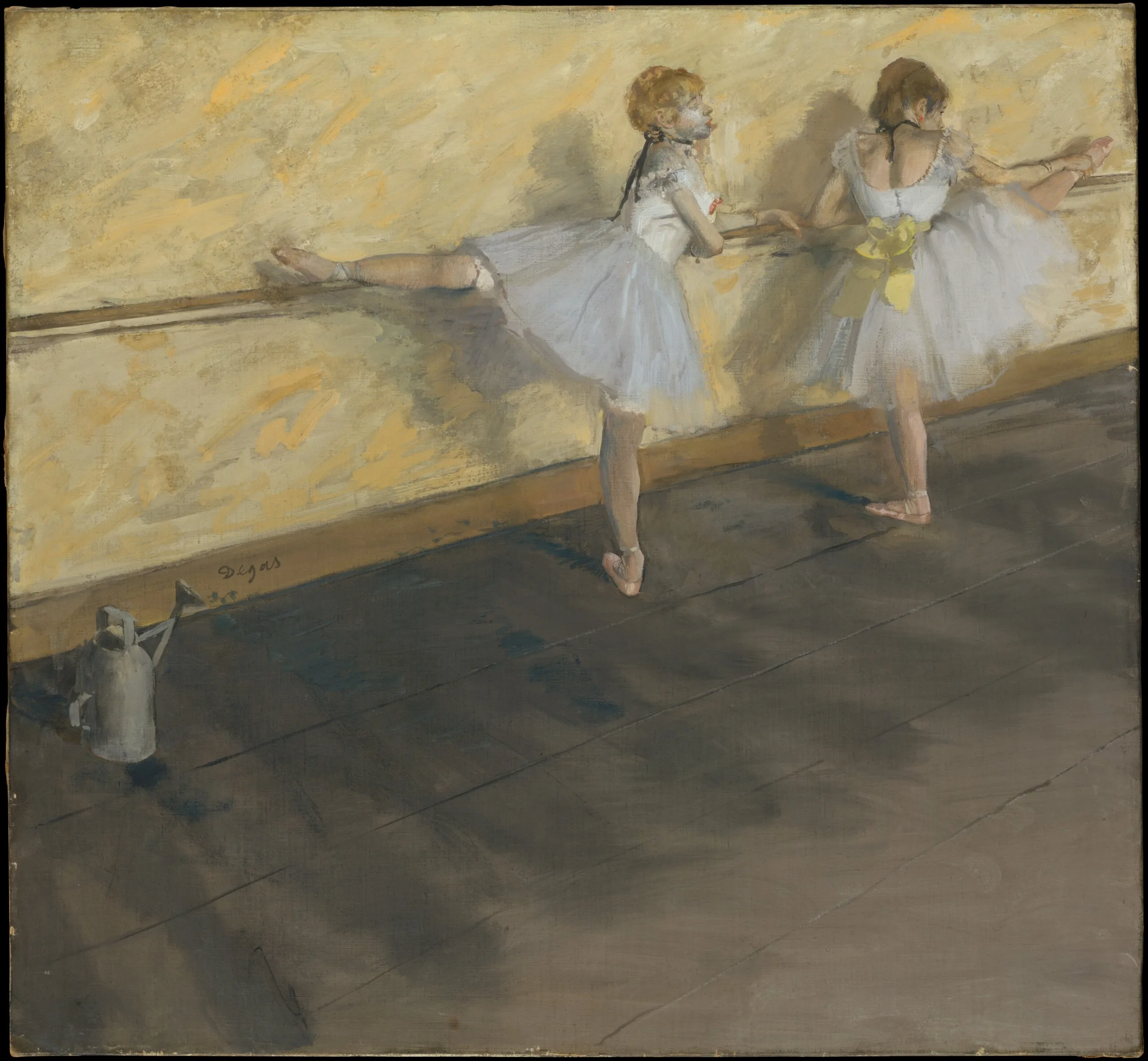 Edgar Degas - Dancers Practicing at the Barre - Image 2