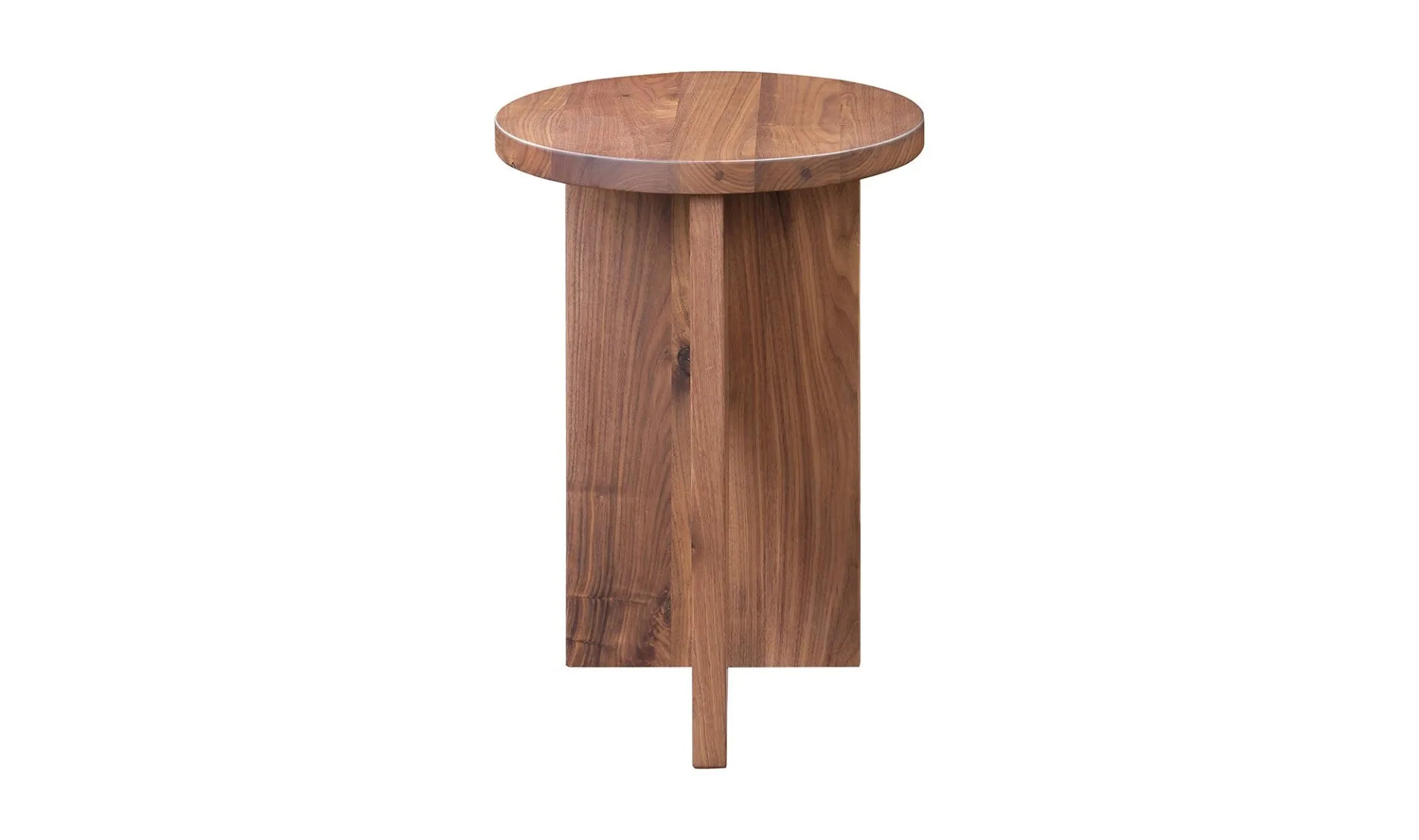 Grace Accent Table Walnut Brown