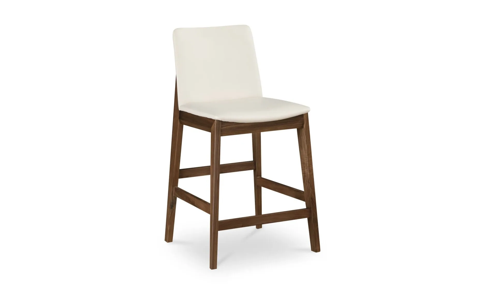 Deco Counter Stool White PVC - Image 3
