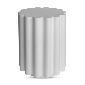 Taffy Accent Table White