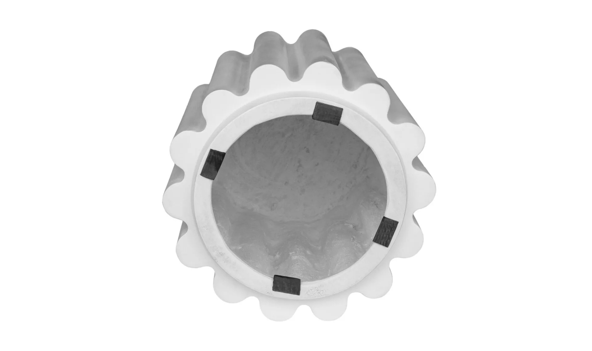 Taffy Accent Table White - Image 5