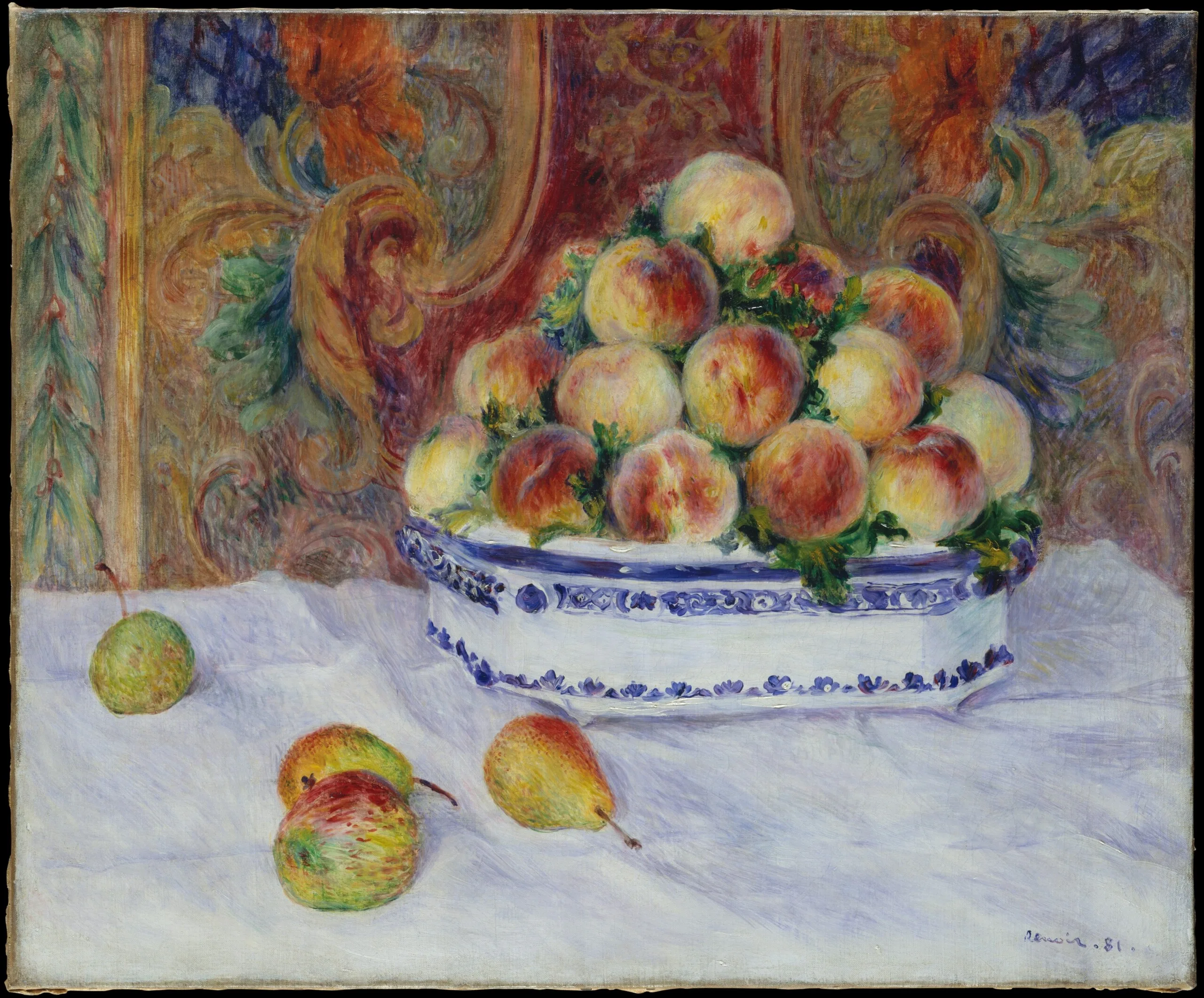 Auguste Renoir - Still Life with Peaches