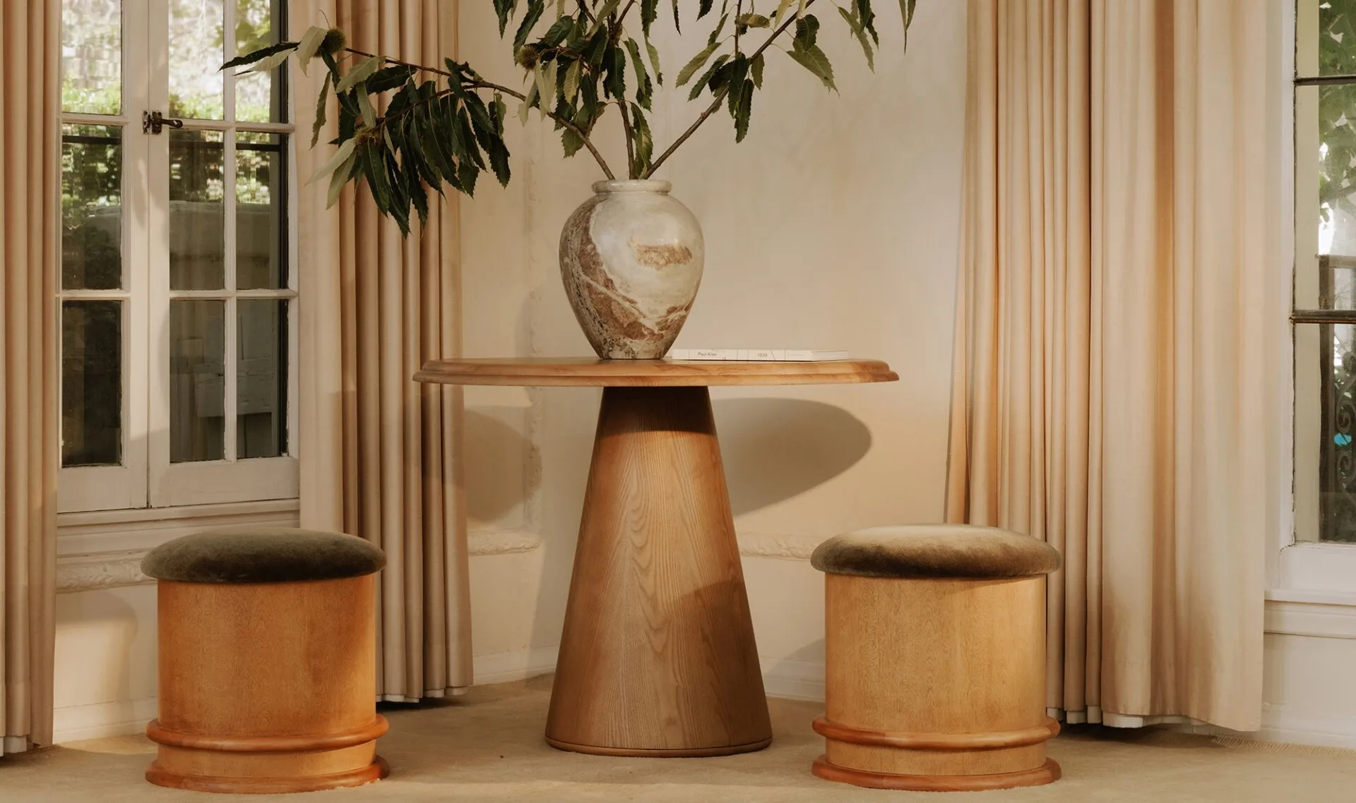 Piccolo Storage Stool Olive - Image 2