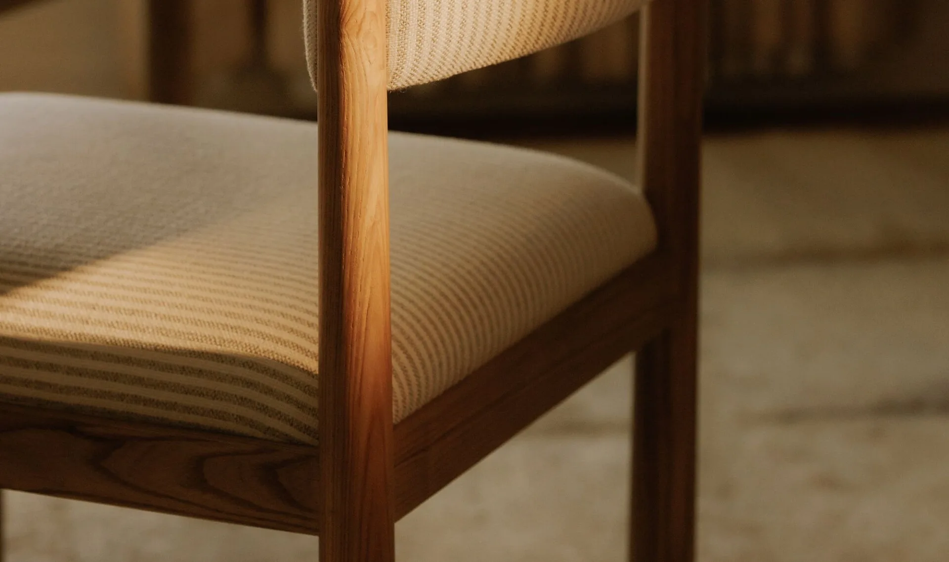 Villetta Dining Chair Stripe - Set Of Two - Image 4