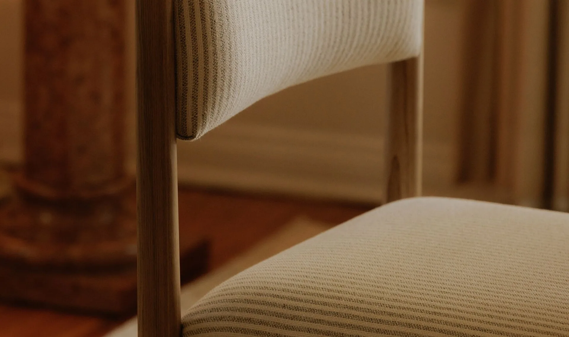 Villetta Dining Chair Stripe - Set Of Two - Image 5