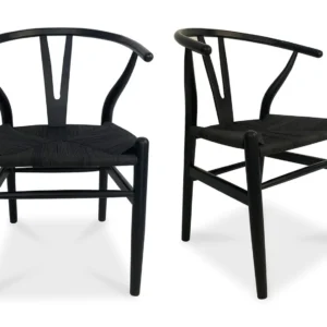 Ventana Dining Chair Black - Set Of Two