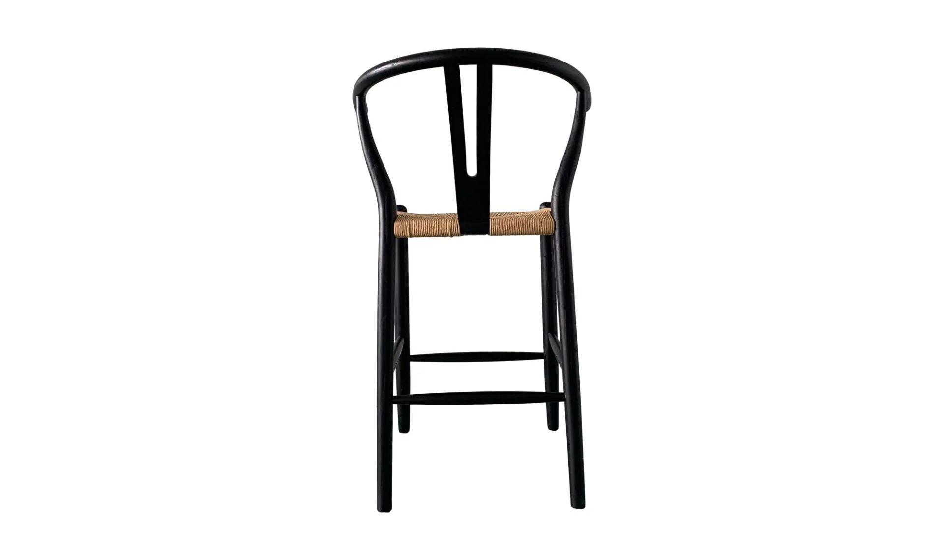 Ventana Counter Stool Black and Natural - Image 5