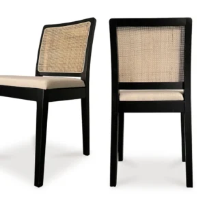 Orville Dining Chair Black - Set Of Two