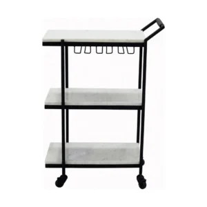 After Hours Bar Cart White