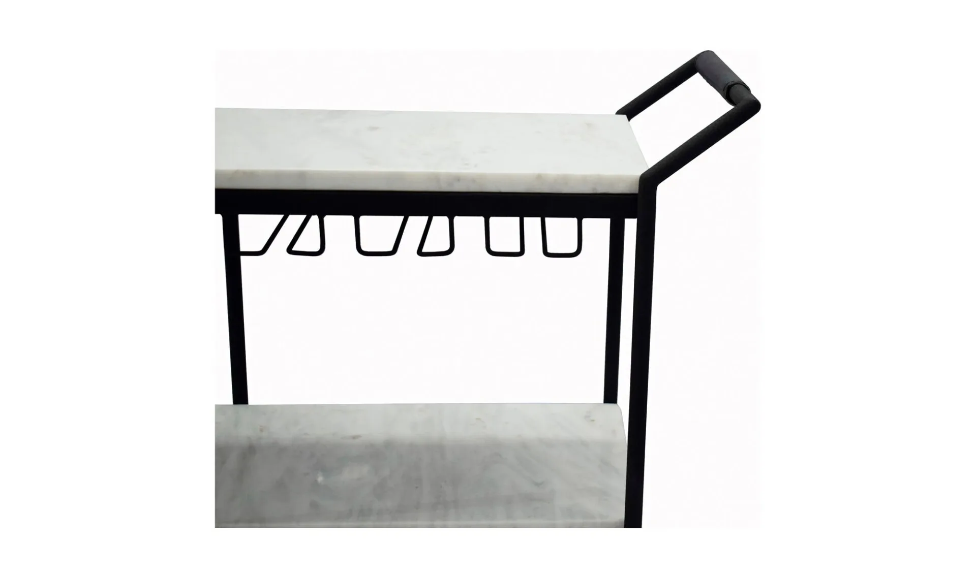 After Hours Bar Cart White - Image 4