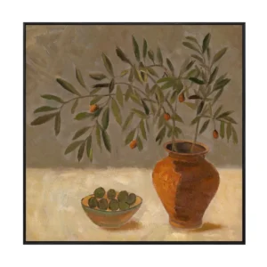Olea Framed Painting
