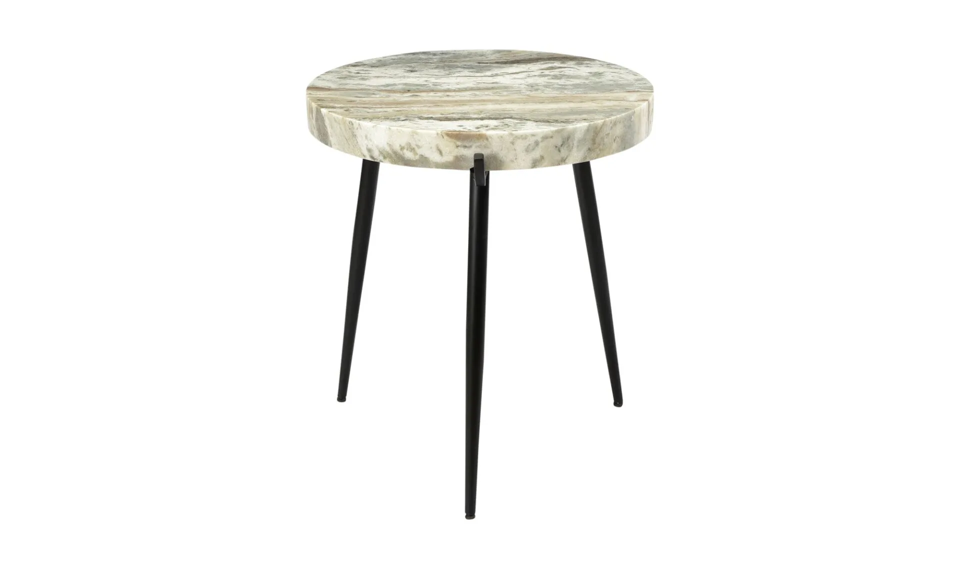 Brinley Marble Accent Table Light Brown - Image 3