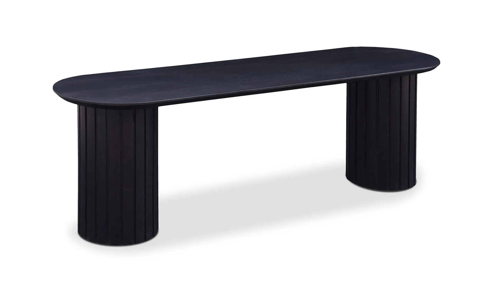 Povera Dining Bench Black - Image 4