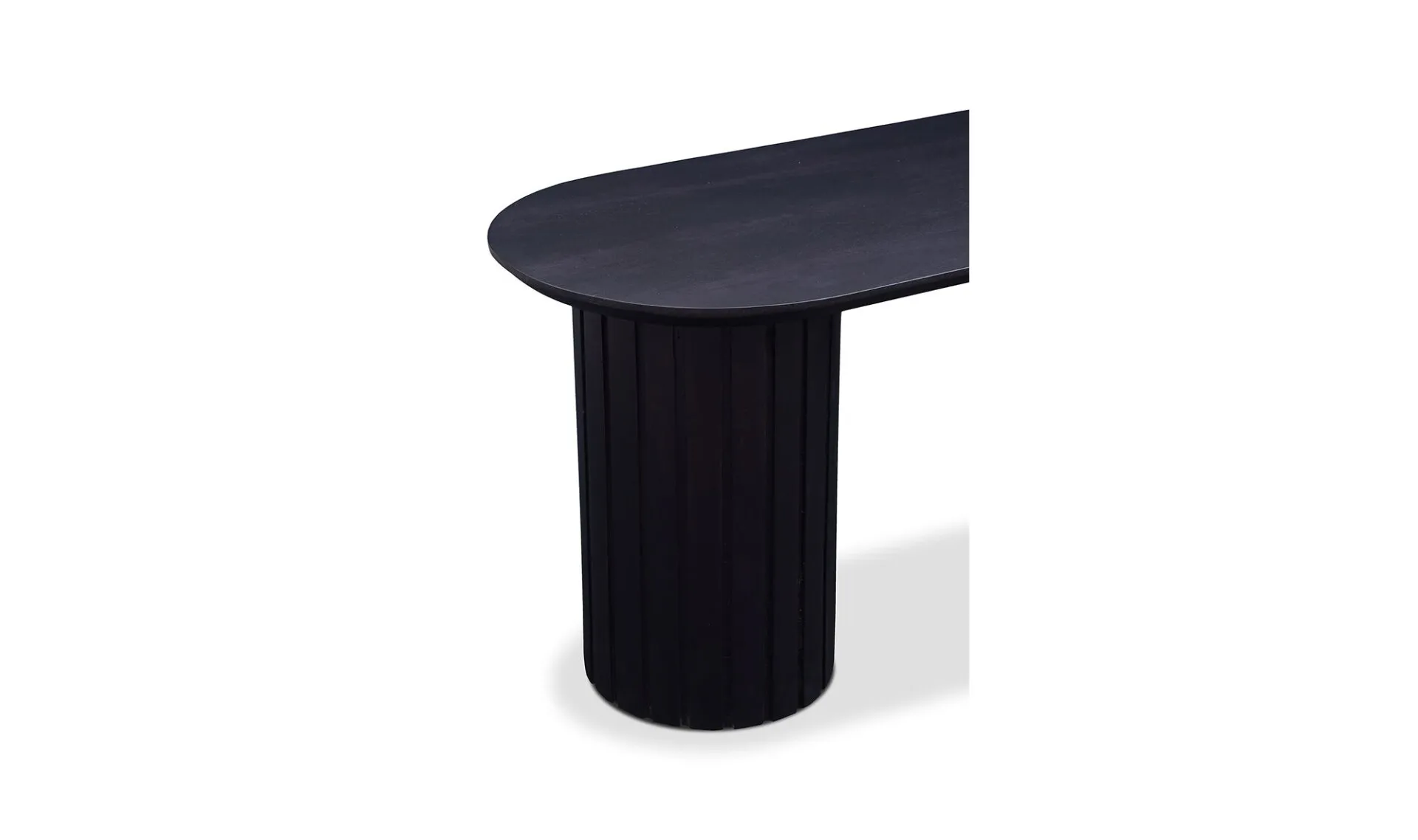 Povera Dining Bench Black - Image 5