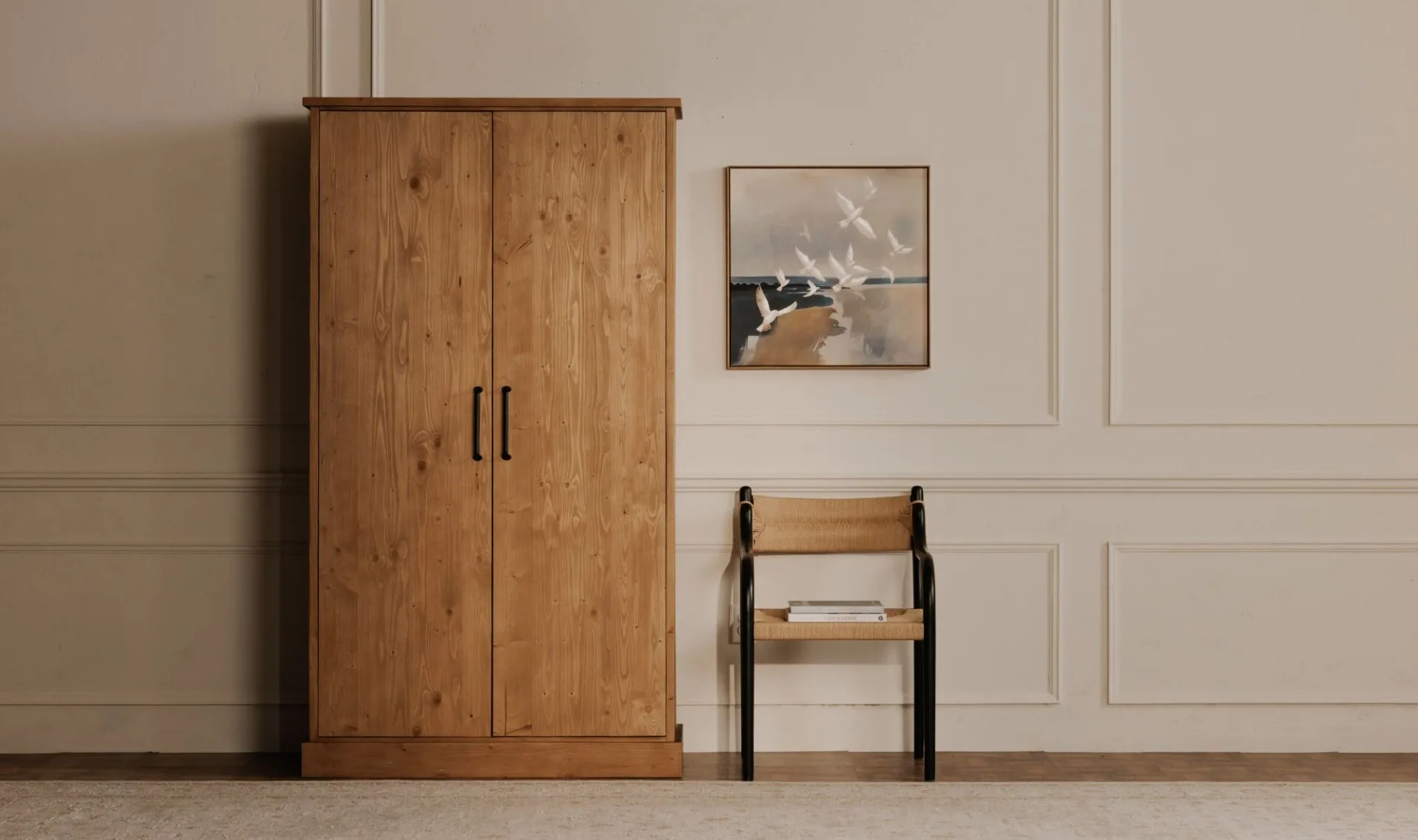 Flock Framed Painting - Image 2