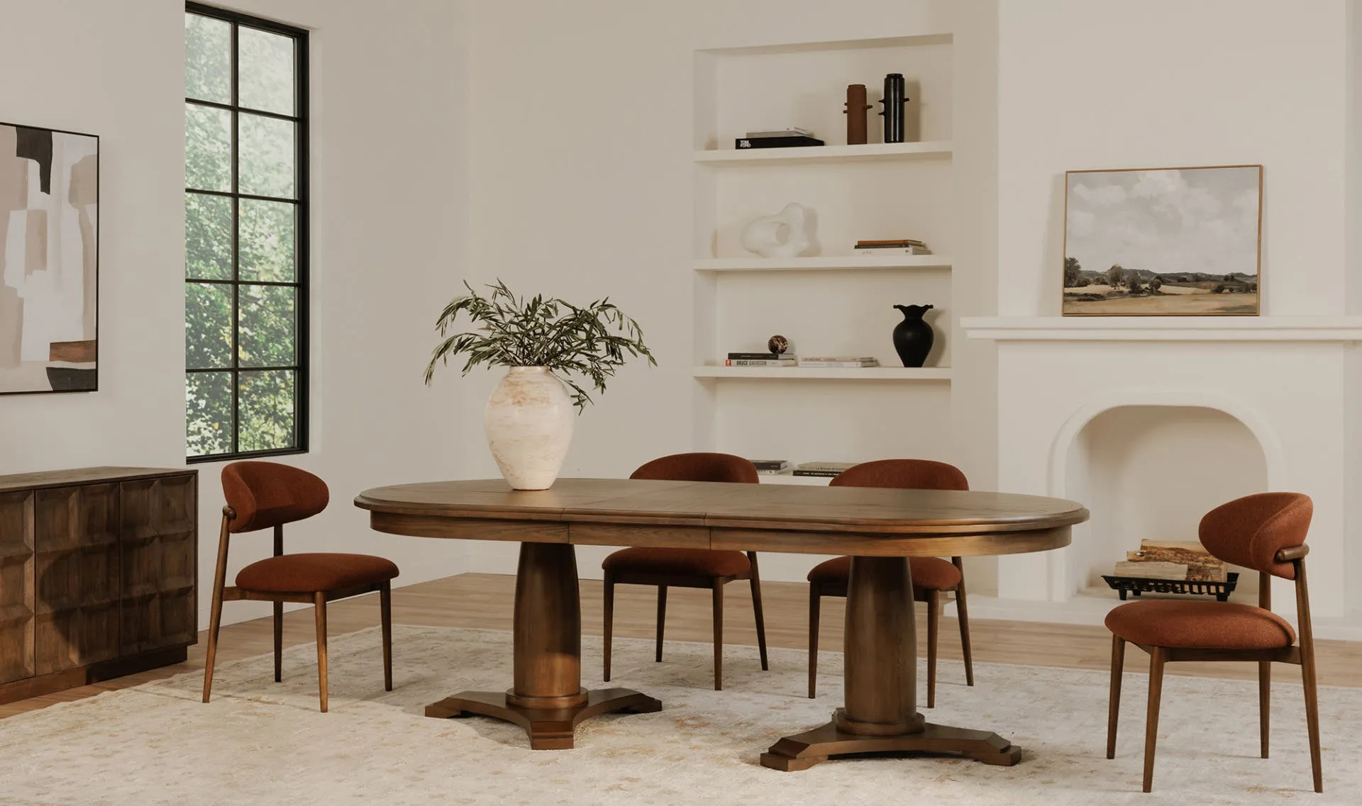 Ellie Dining Chair Rust - Image 2