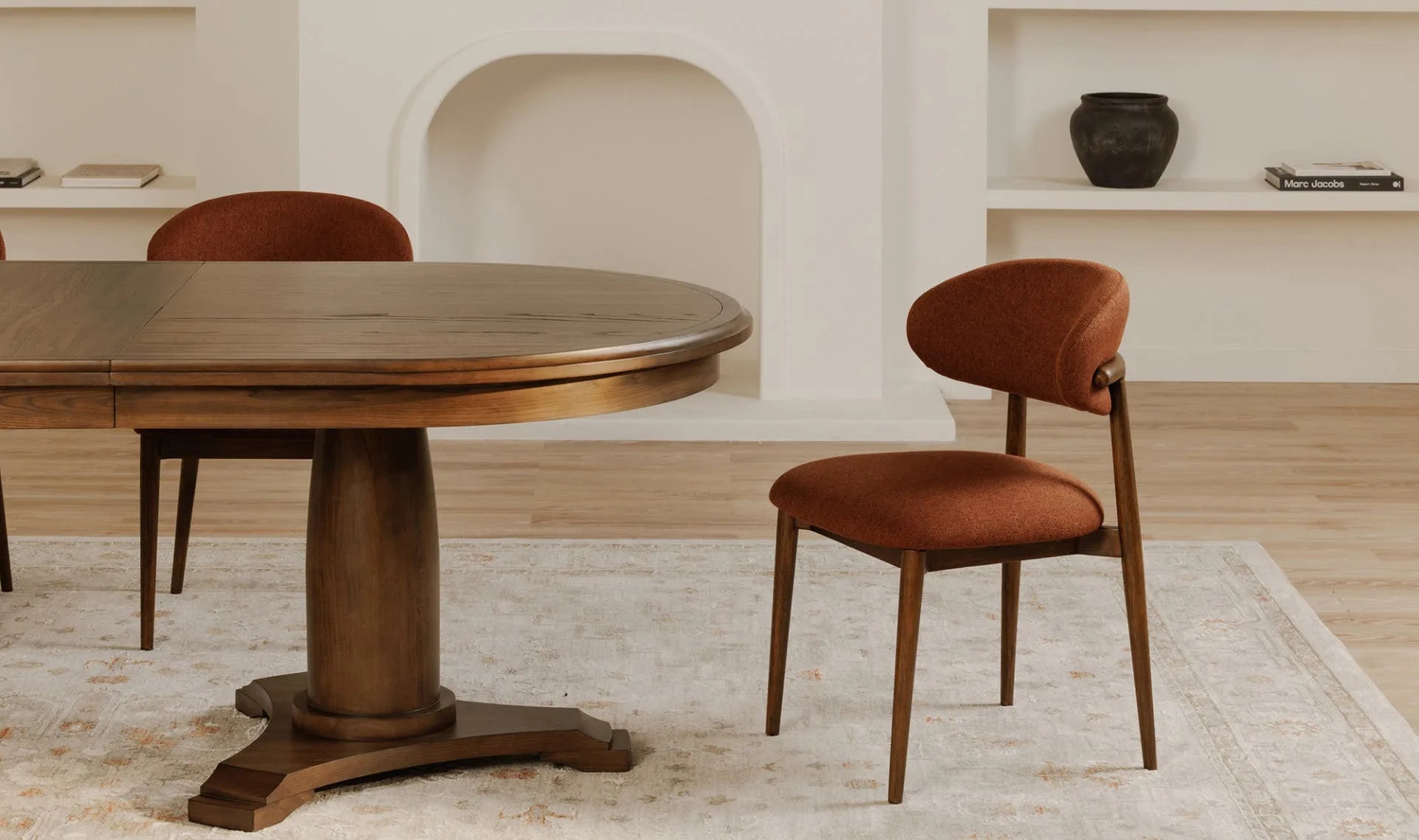 Ellie Dining Chair Rust - Image 3