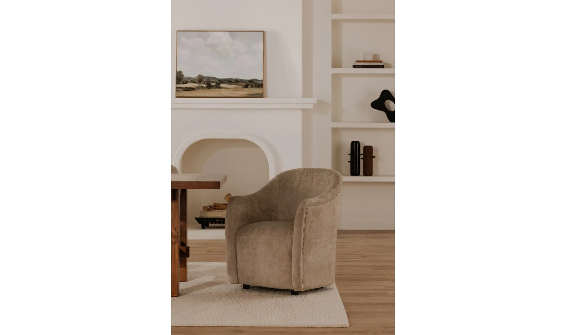 Drava Rolling Dining Chair - Image 3