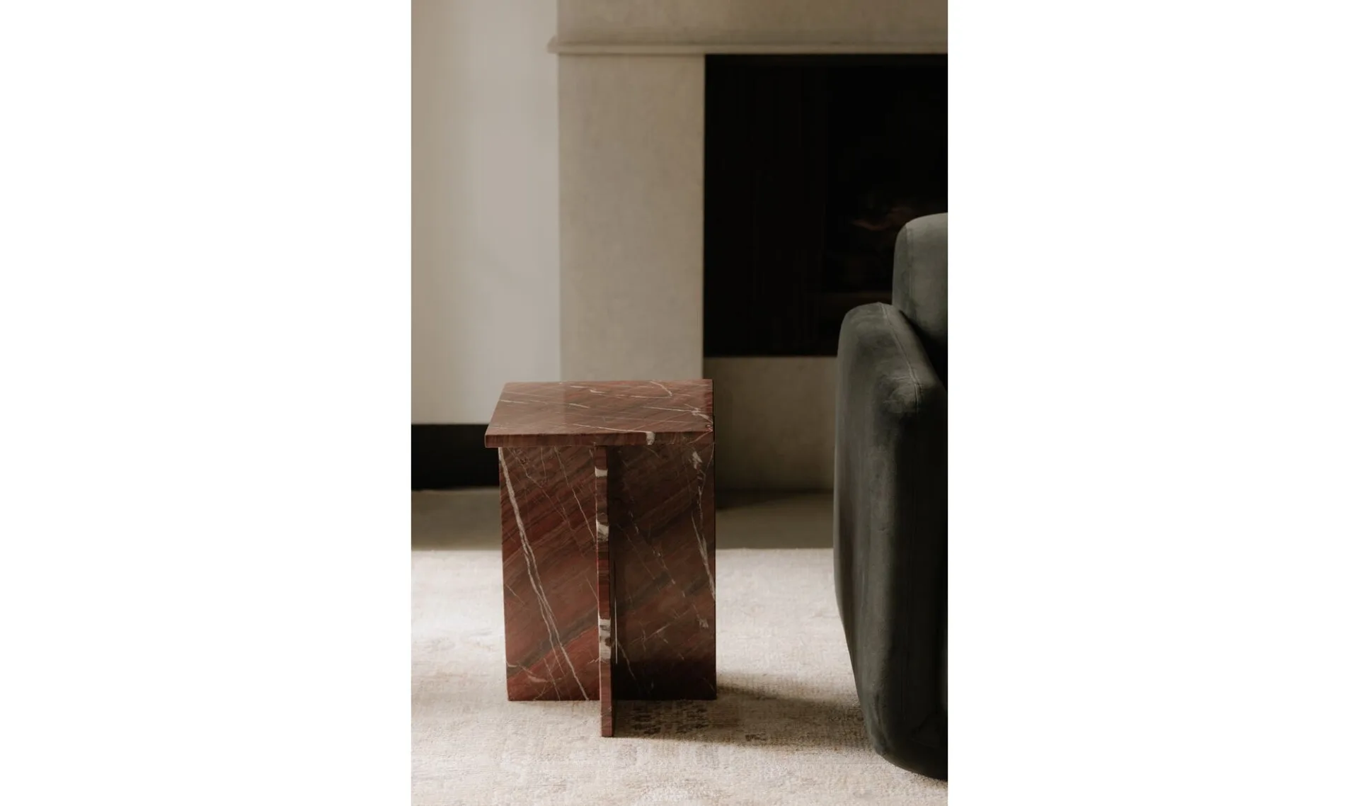 Blair Accent Table Ross Levanto Marble - Image 2