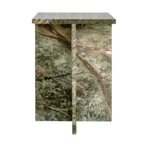 Blair Accent Table Rainforest Green Marble
