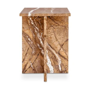 Blair Accent Table Golden Forest Marble