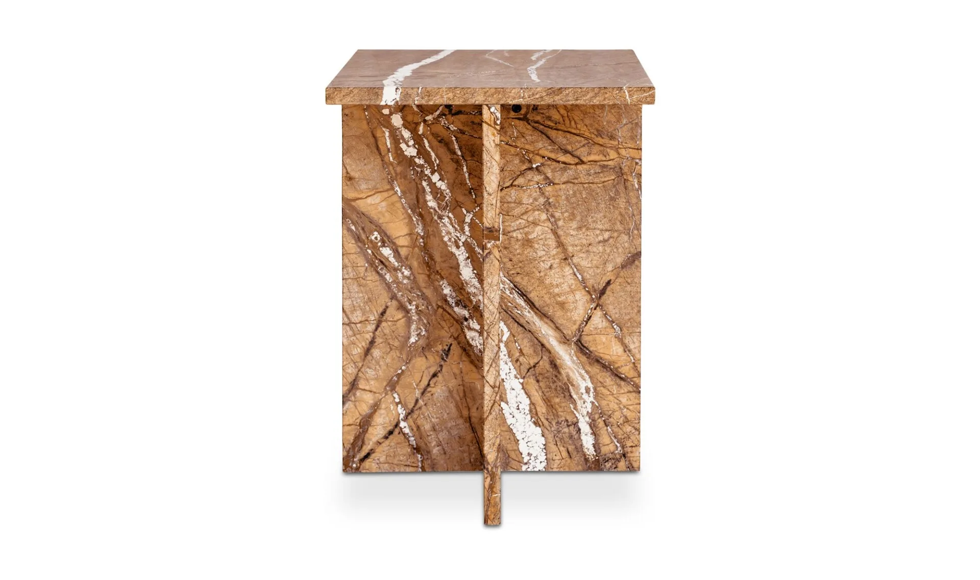Blair Accent Table Golden Forest Marble