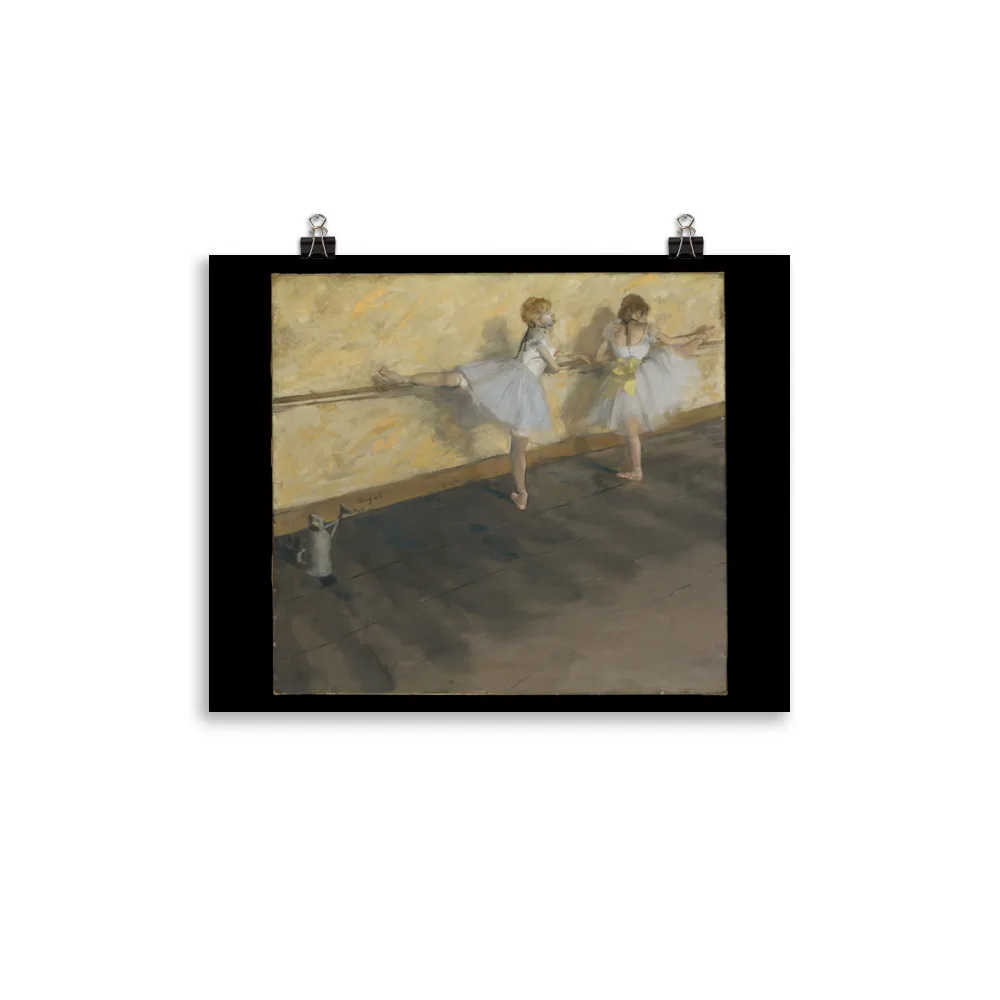 Edgar Degas - Dancers Practicing at the Barre - Image 5