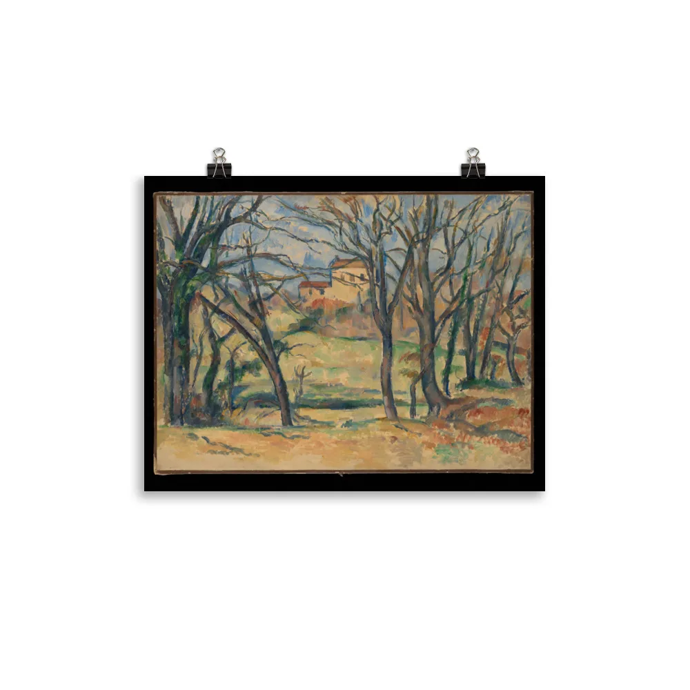 Paul Cézanne - Trees and Houses Near the Jas de Bouffan - Image 4