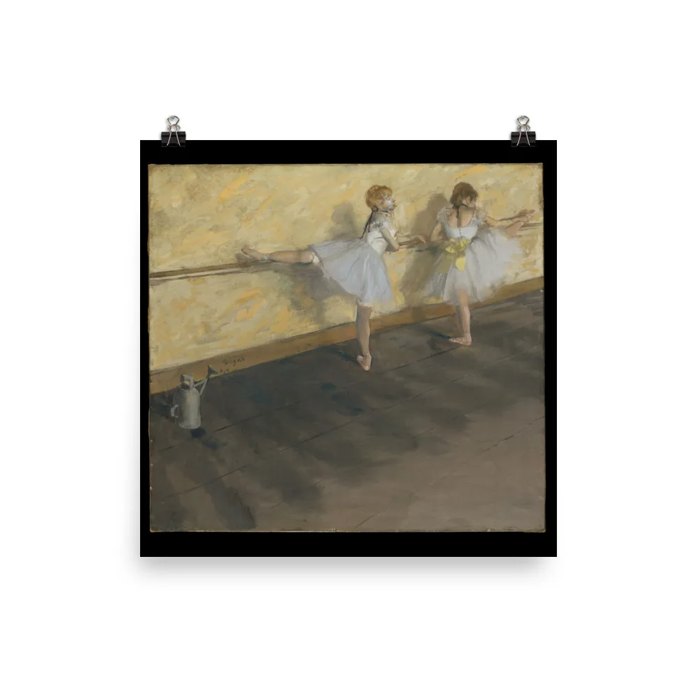 Edgar Degas - Dancers Practicing at the Barre - Image 6