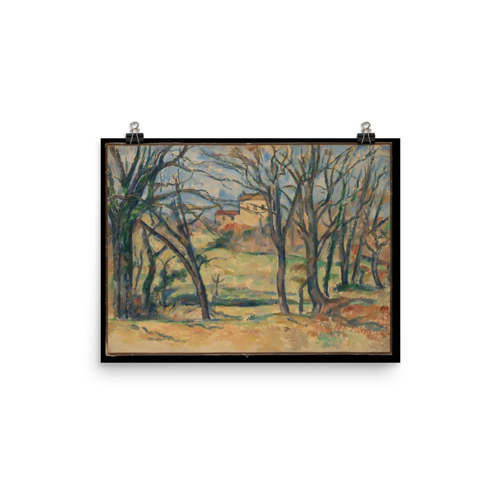 Paul Cézanne - Trees and Houses Near the Jas de Bouffan - Image 5