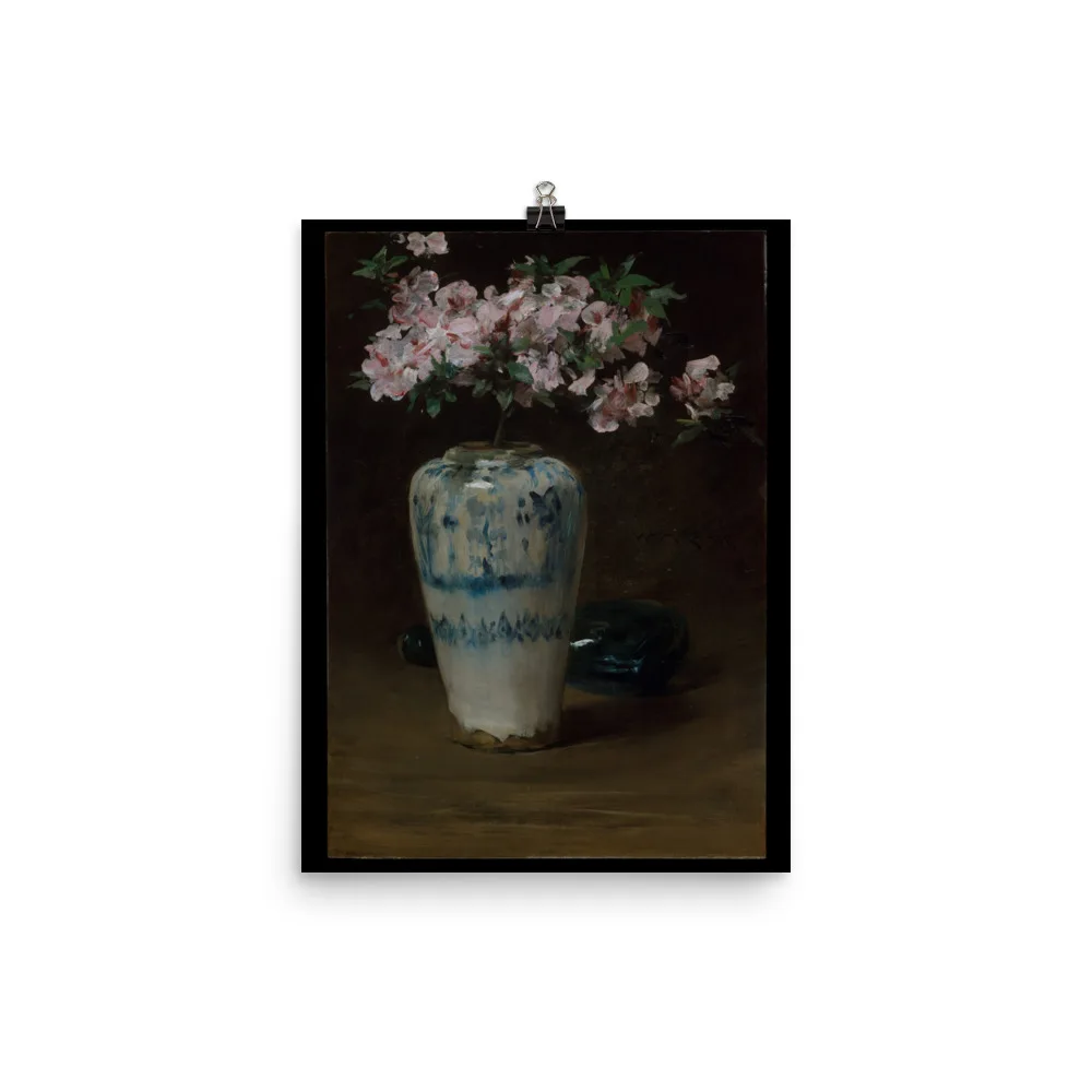 William Merritt Chase - Pink Azalea—Chinese Vase - Image 5