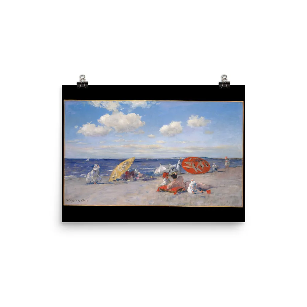 William Merritt Chase - At the Seaside - Image 3