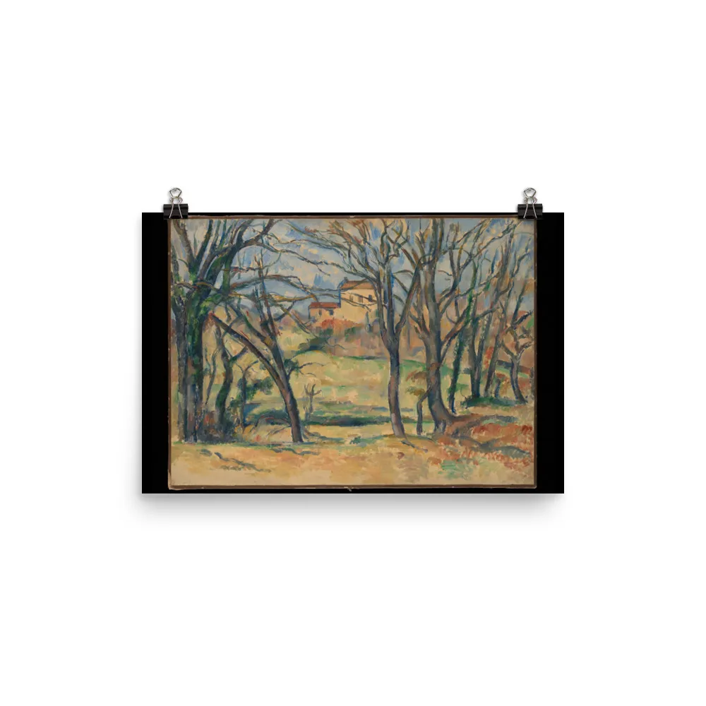Paul Cézanne - Trees and Houses Near the Jas de Bouffan - Image 6