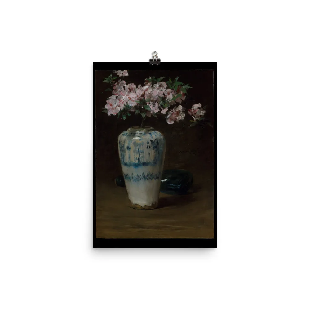 William Merritt Chase - Pink Azalea—Chinese Vase - Image 6