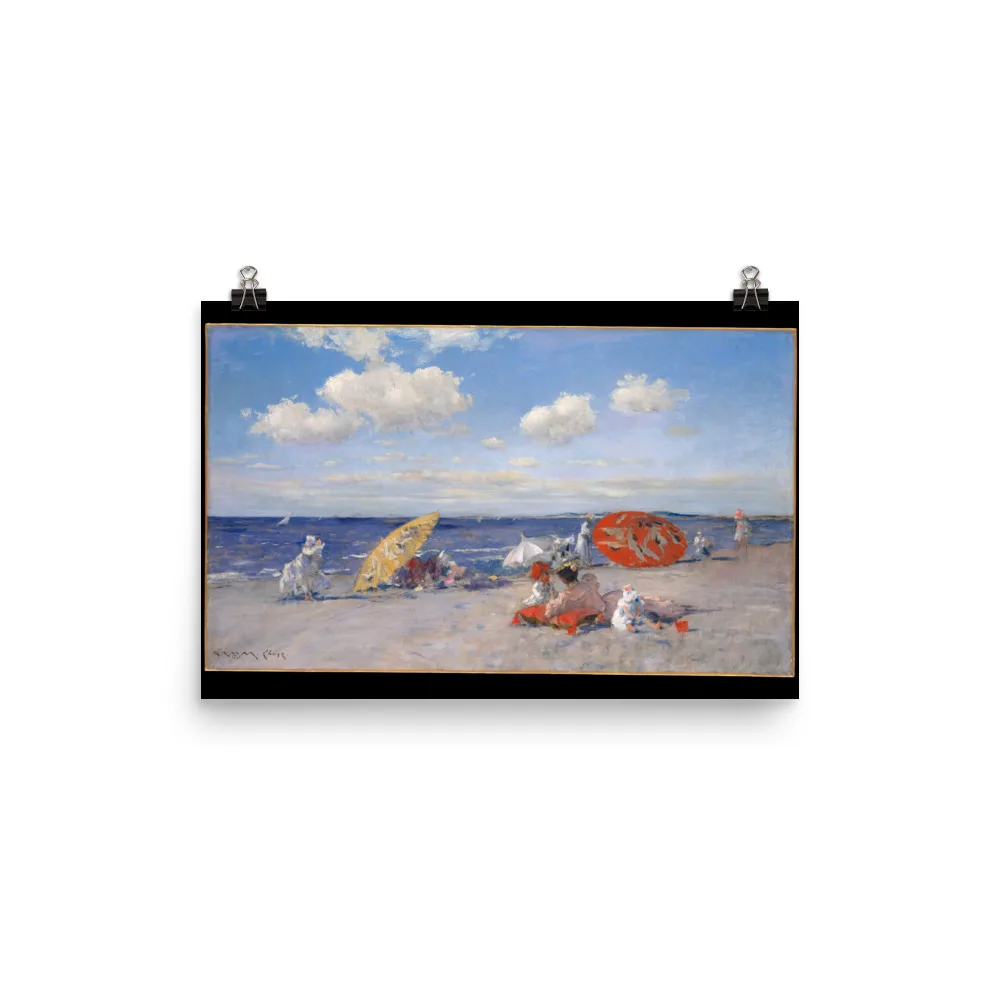 William Merritt Chase - At the Seaside - Image 4