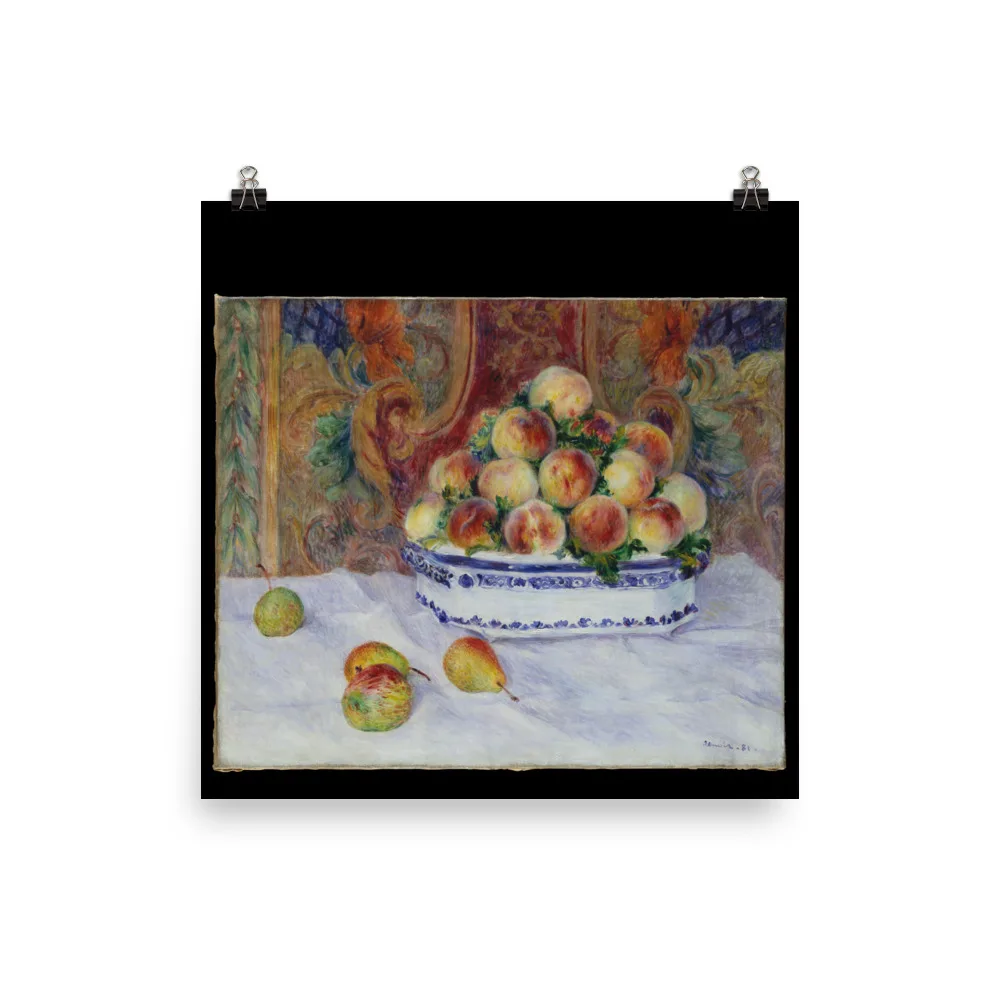 Auguste Renoir - Still Life with Peaches - Image 9