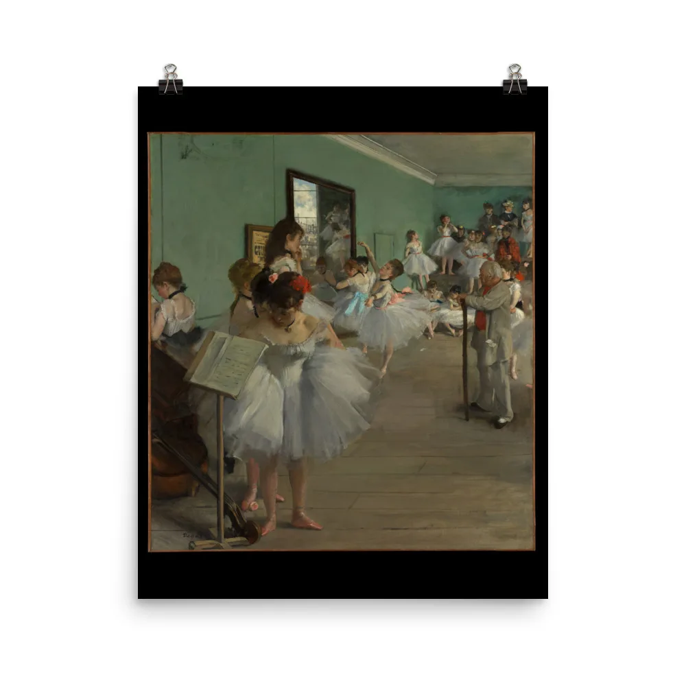 Edgar Degas - The Dance Class - Image 8