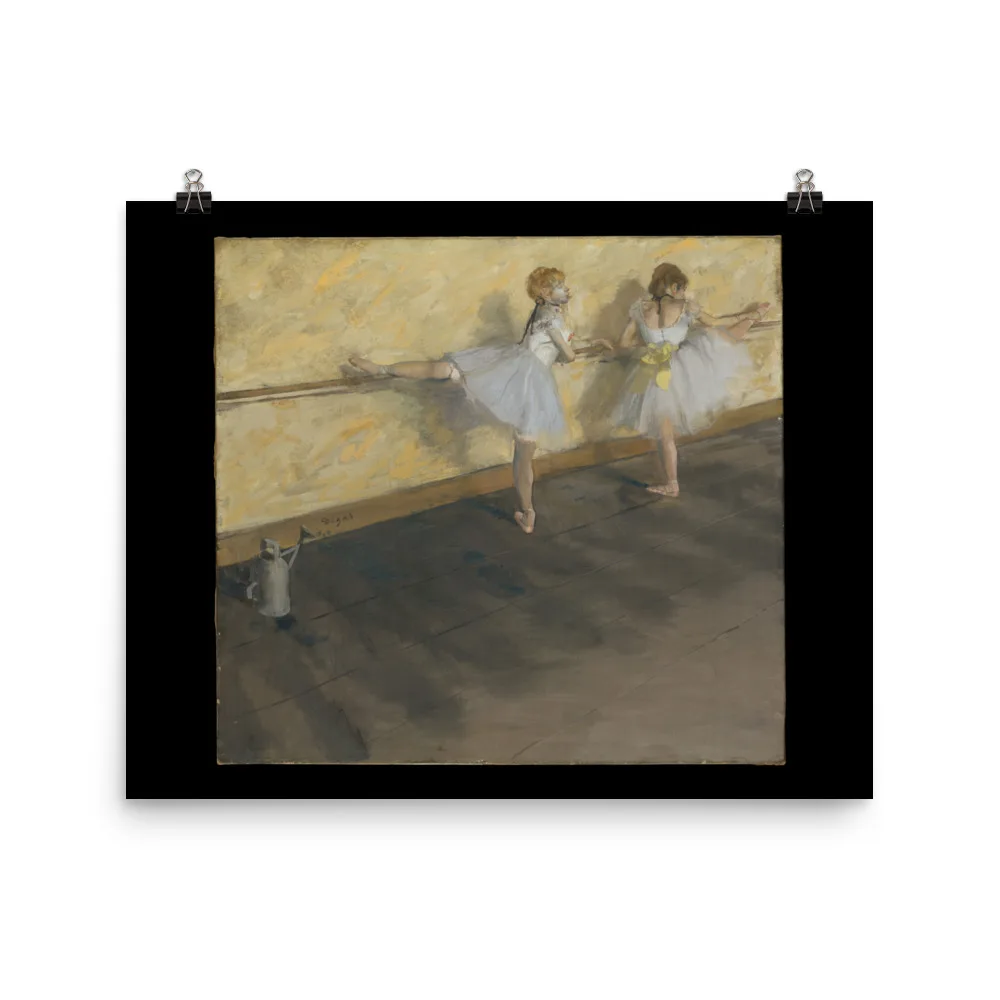 Edgar Degas - Dancers Practicing at the Barre - Image 9