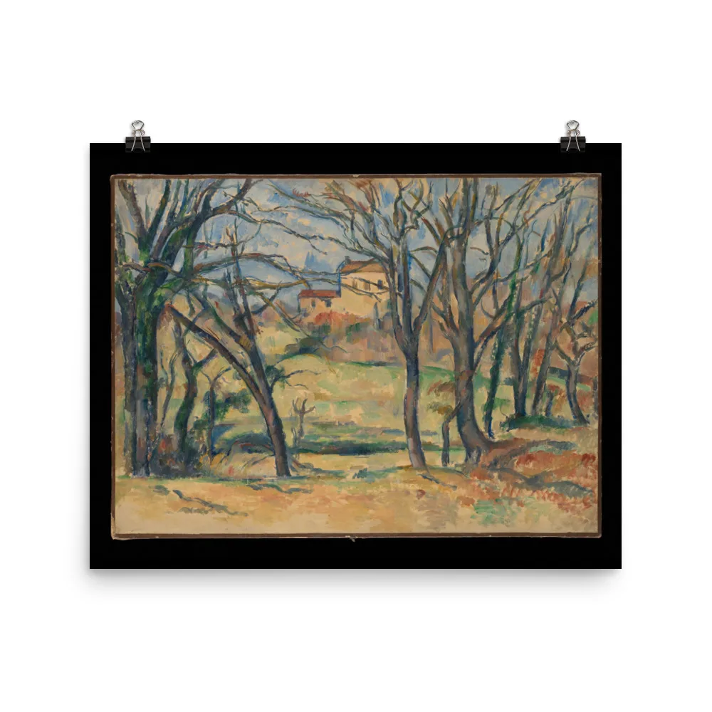 Paul Cézanne - Trees and Houses Near the Jas de Bouffan - Image 7