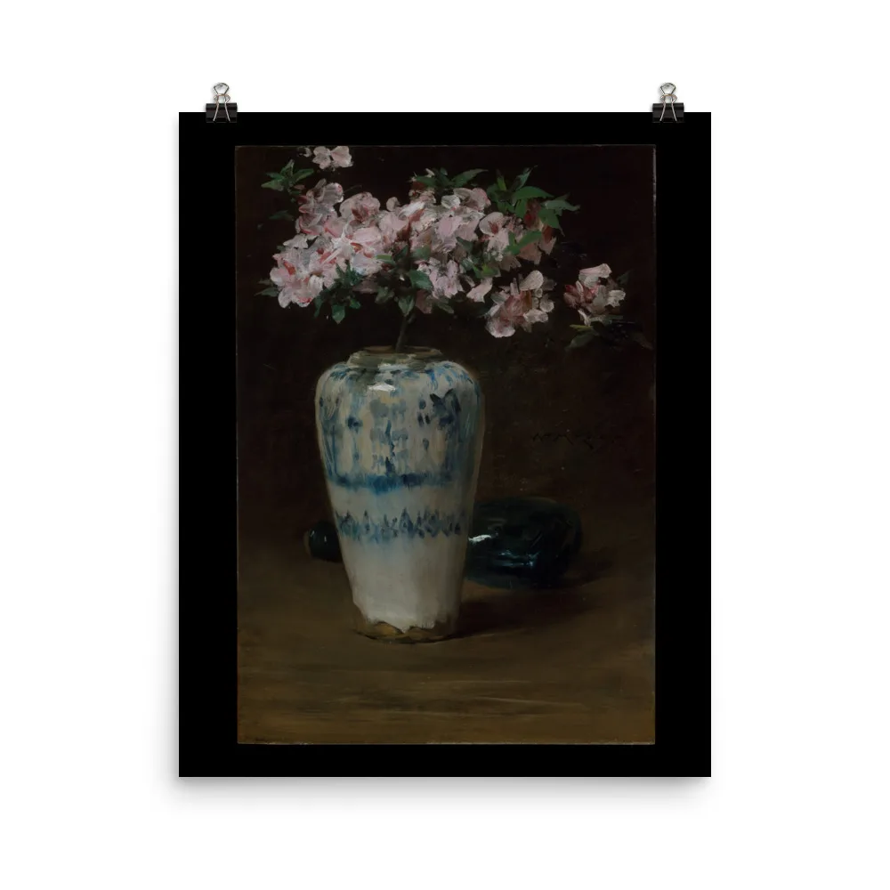 William Merritt Chase - Pink Azalea—Chinese Vase - Image 7