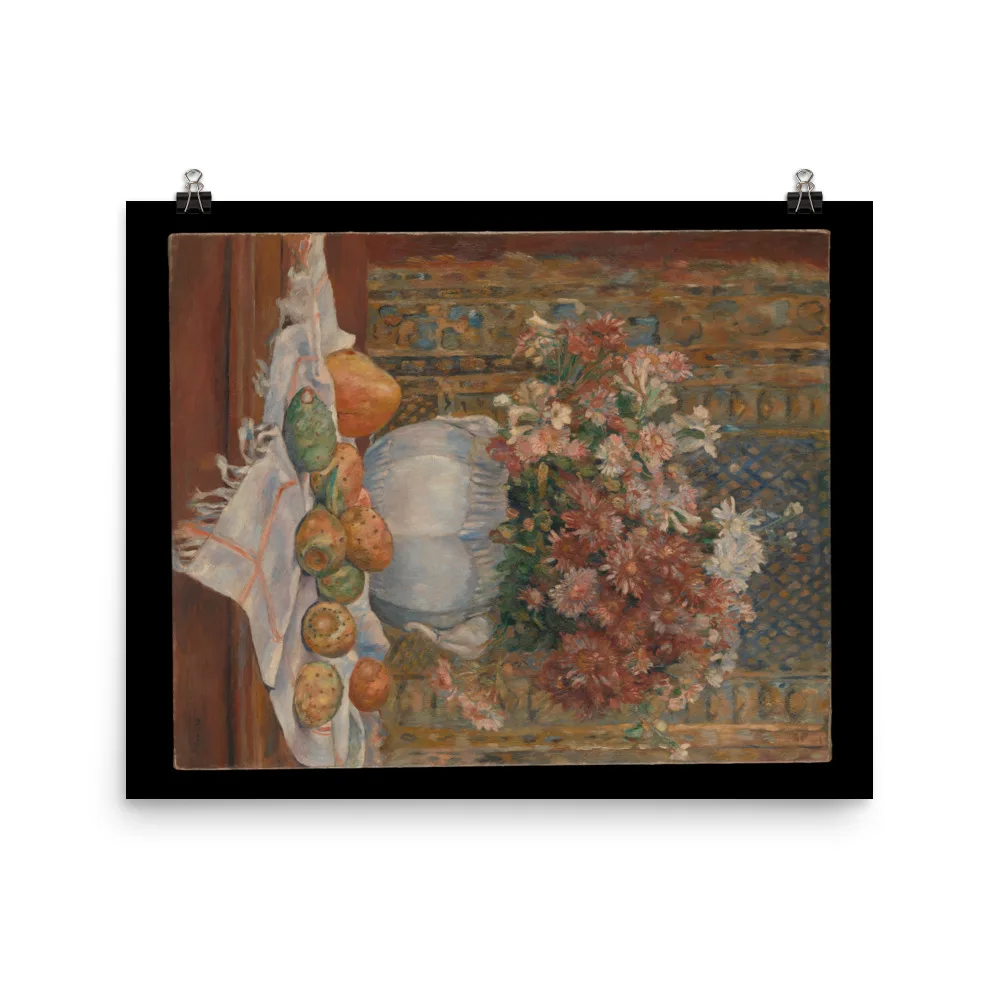 Auguste Renoir - Still Life with Flowers and Prickly Pears - Image 11