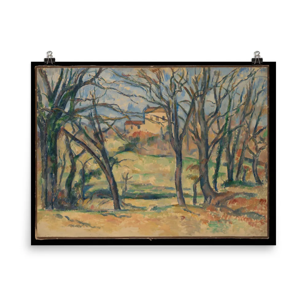 Paul Cézanne - Trees and Houses Near the Jas de Bouffan - Image 8