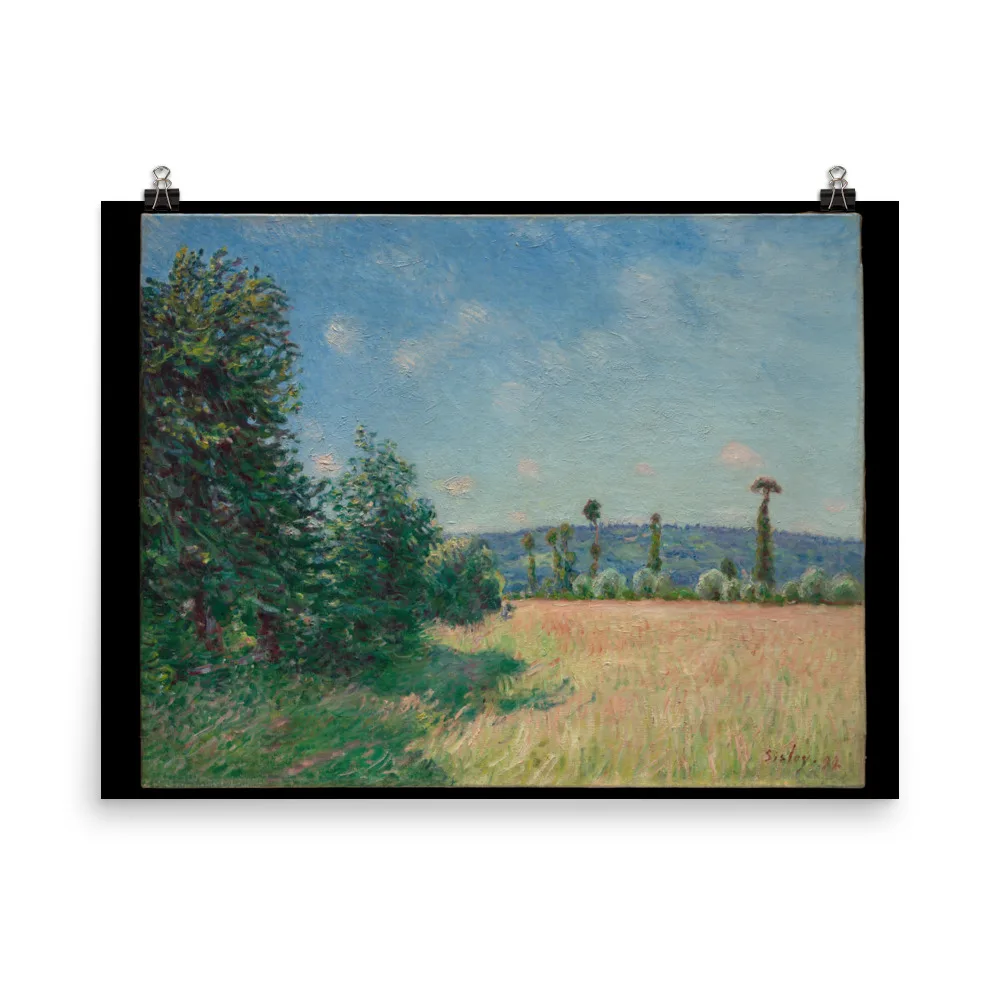 Alfred Sisley - Sahurs Meadows in Morning Sun - Image 6