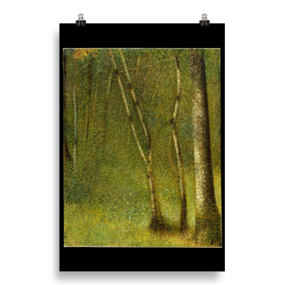 Georges Seurat - The Forest at Pontaubert - Image 3
