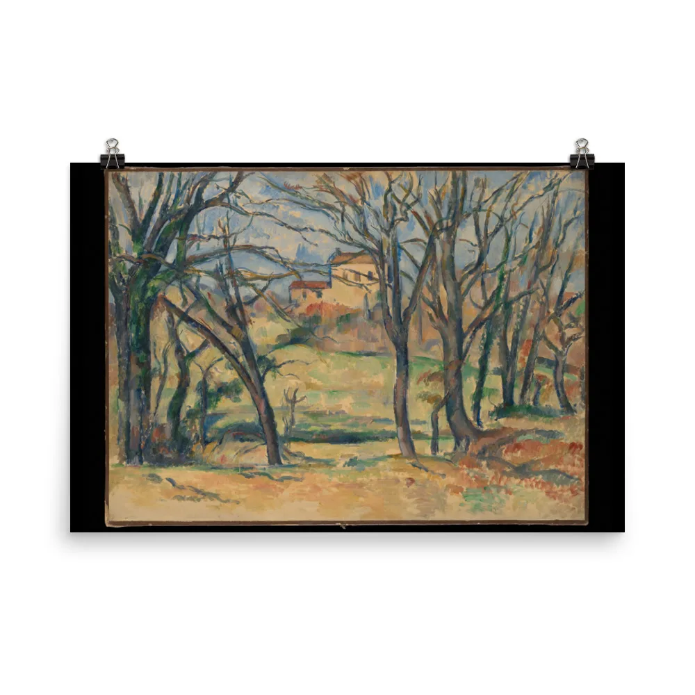 Paul Cézanne - Trees and Houses Near the Jas de Bouffan - Image 9