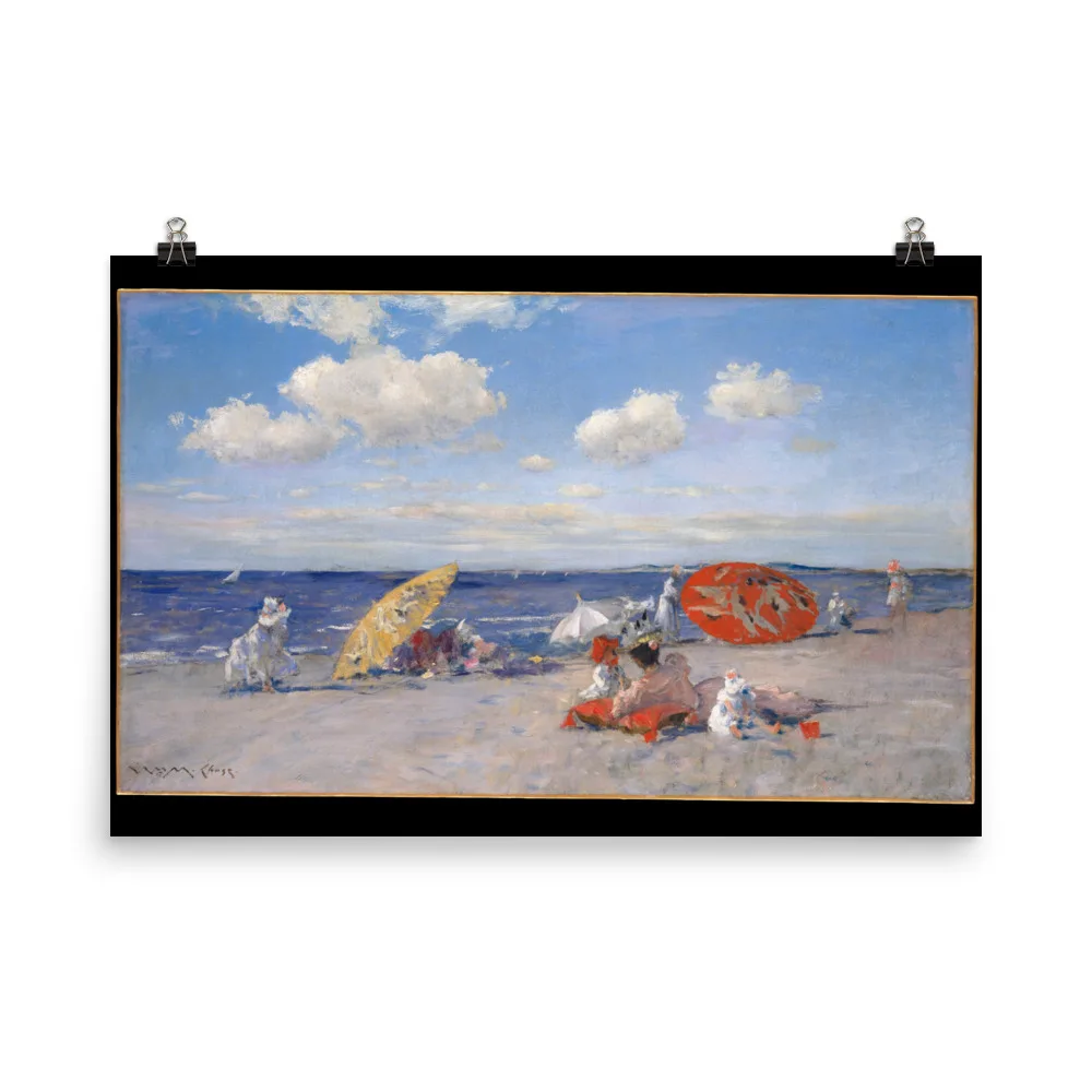 William Merritt Chase - At the Seaside - Image 5