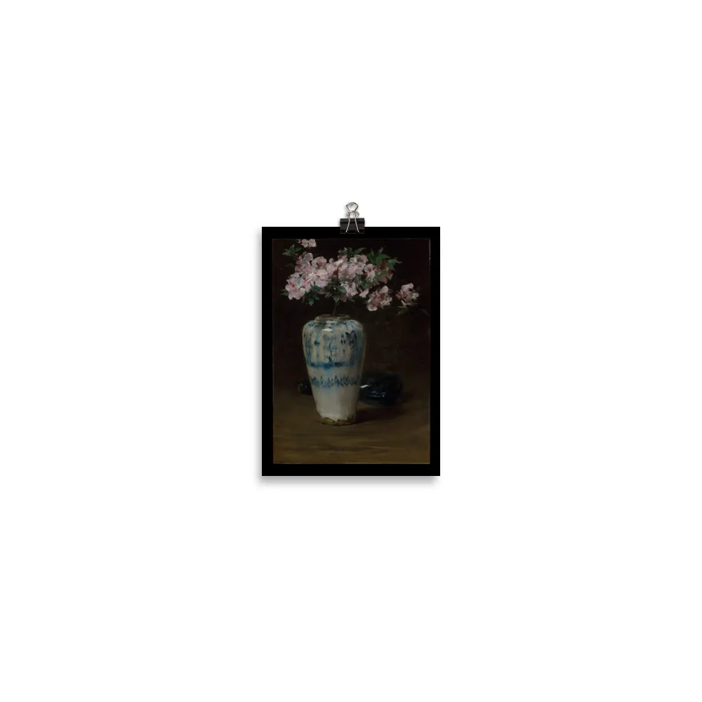 William Merritt Chase - Pink Azalea—Chinese Vase - Image 3