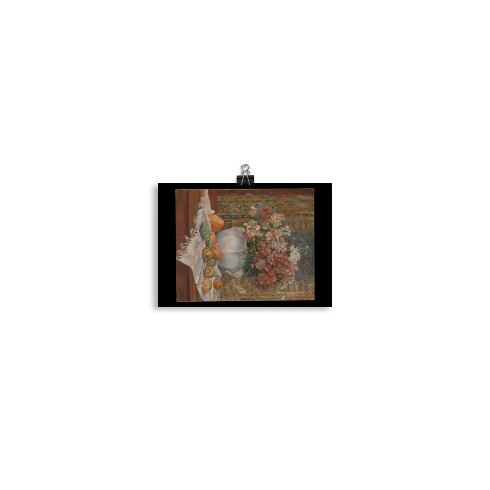 Auguste Renoir - Still Life with Flowers and Prickly Pears - Image 4